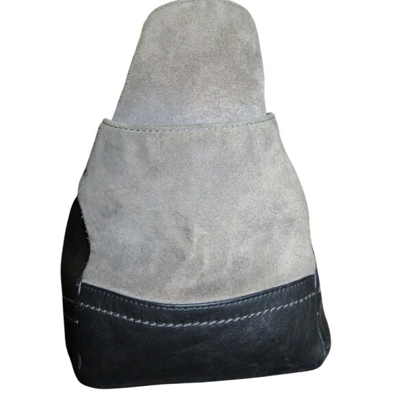 COACH PARK Quilted Turn Lock Color Block Suede & Leather Tote Satchel F24968 - Picture 3 of 13